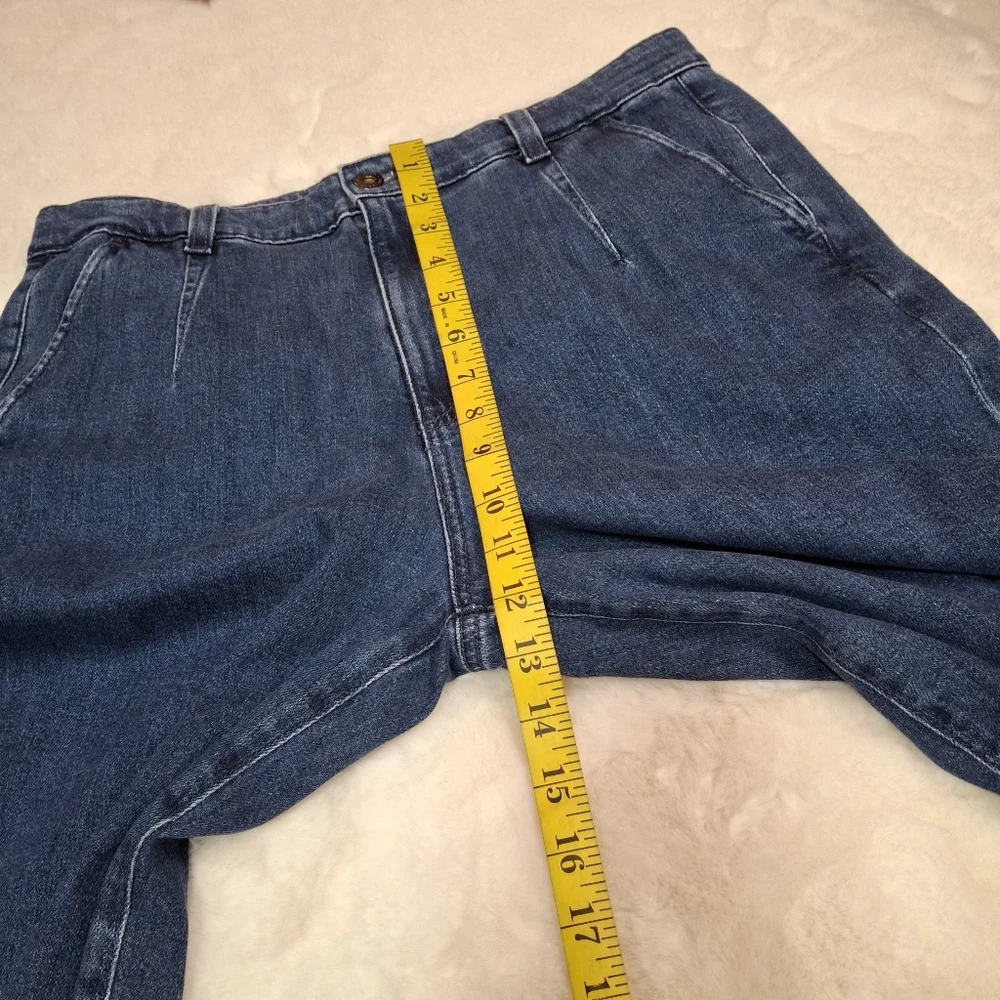 AG Adriano Goldschmied DANEEL High-Rise Wide Leg Crop Denim Jeans Women Size 30 - Picture 13 of 16